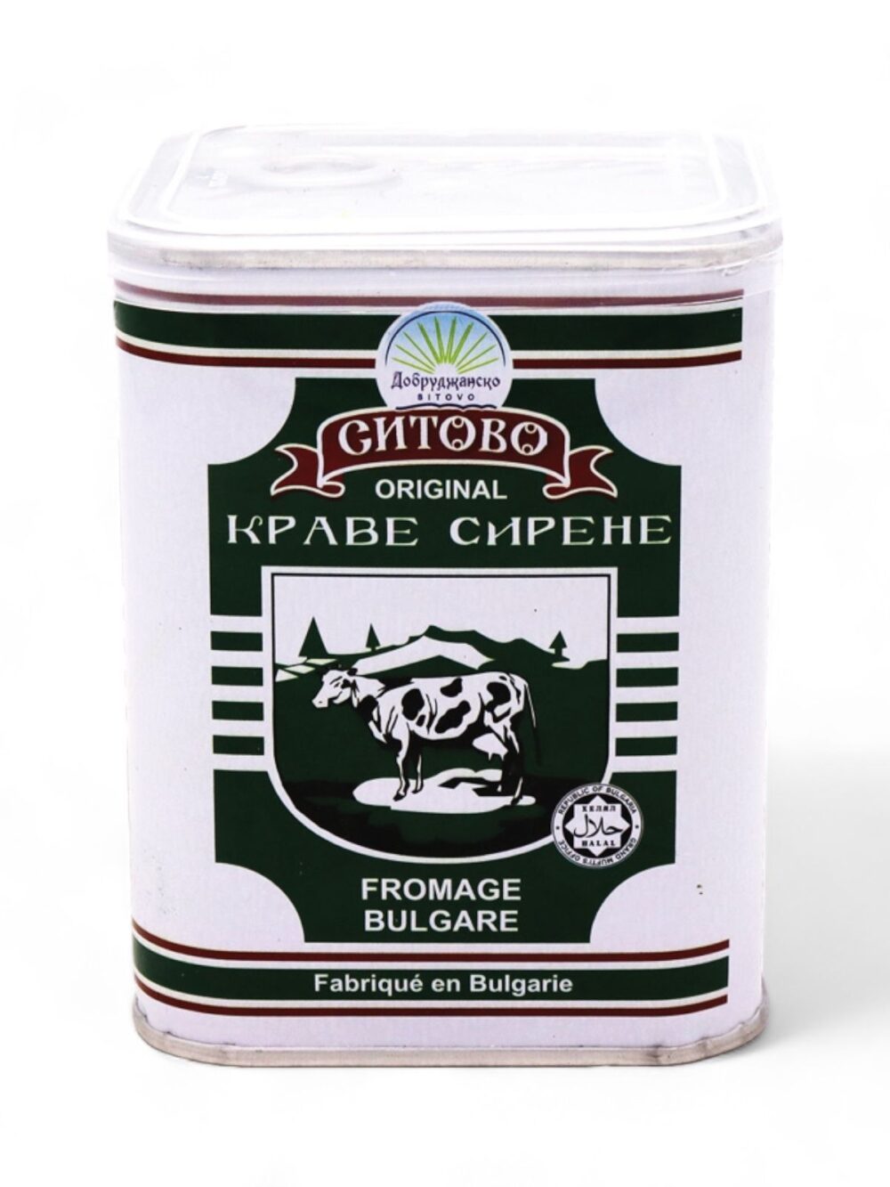 Feta bulgare Sitovo en boîte métallique