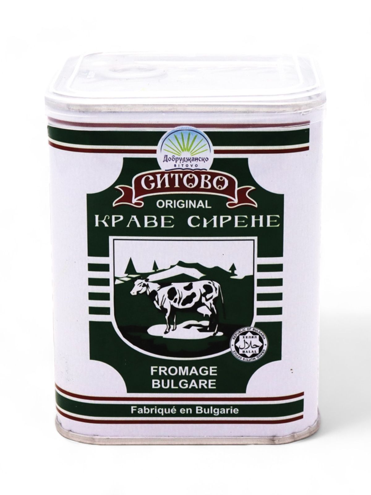 Feta bulgare Sitovo en boîte métallique