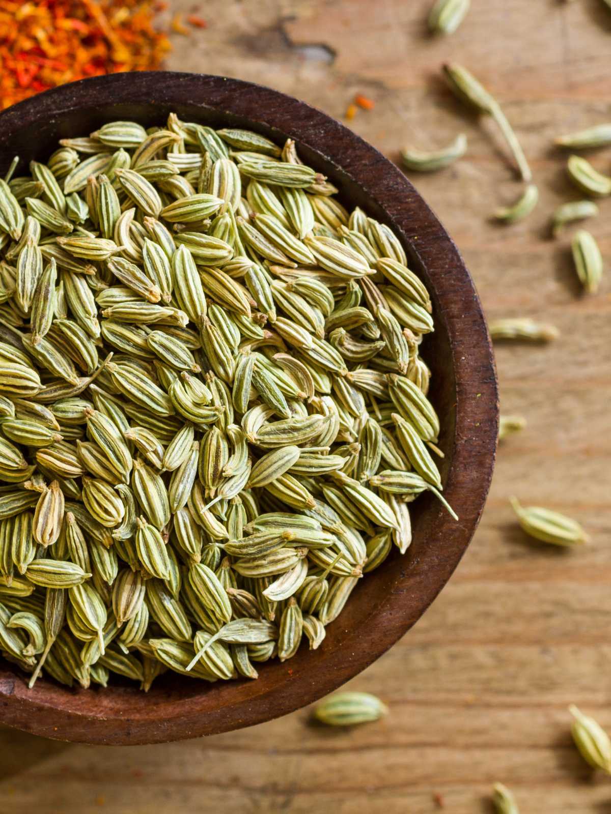 Graines de fenouil entières – épice parfumée au goût anisé pour infusions, pains et plats mijotés