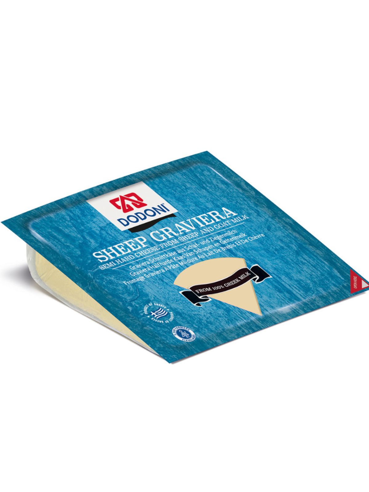 Graviera Dodoni 200 g – fromage grec à pâte dure au lait de brebis et de chèvre