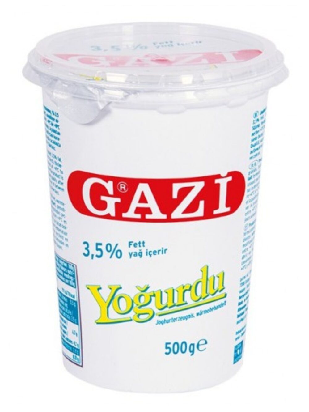 Yaourt Gazi 500 g – pot de yaourt grec crémeux 3,5% de matière grasse
