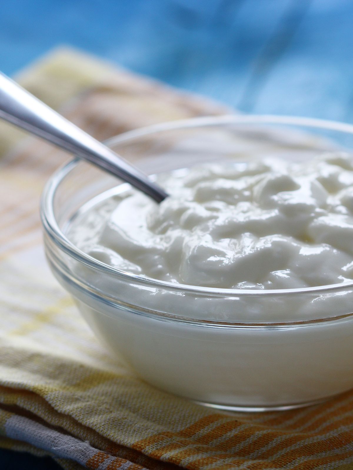 Yaourt Gazi crémeux et onctueux servi dans un bol en verre